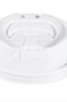 Tapa con boquilla para vaso de papel para bebidas calientes (12, 16 y 20 oz) – Pack de 1,000.