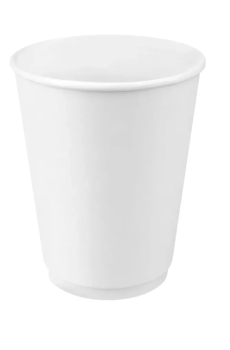 Vasos de Papel Blancos Doble Pared 16 Oz – Pack de 560 | Ideales para Bebidas Calientes